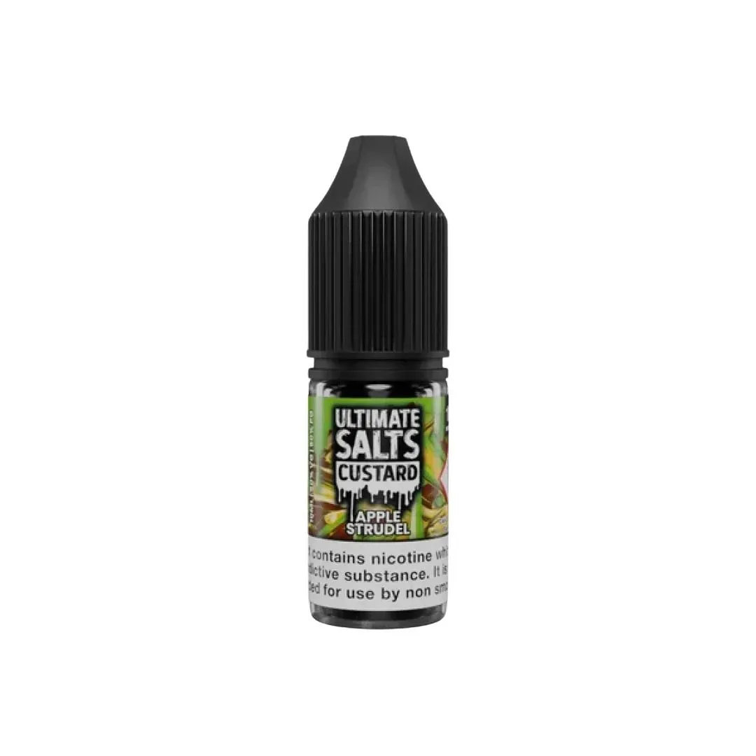Ultimate Custard Range 10ml Nic Salts E-liquid