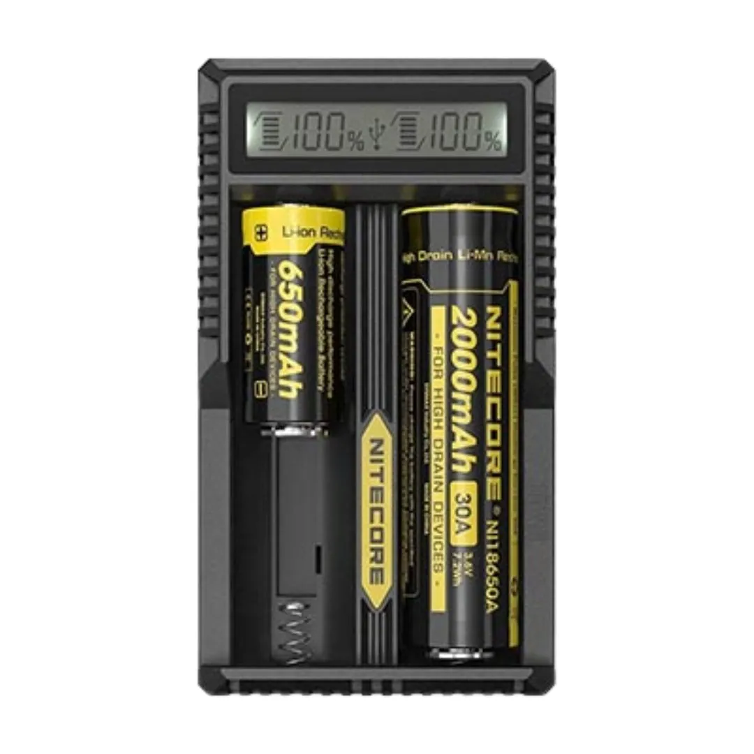 UM20 Vape Battery Charger Two Bay by Nitecore