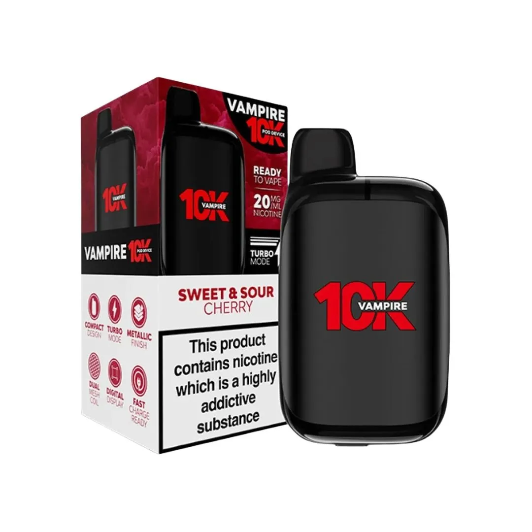 Vampire Vape 10K Prefilled Pod Kit - £8.29 Only