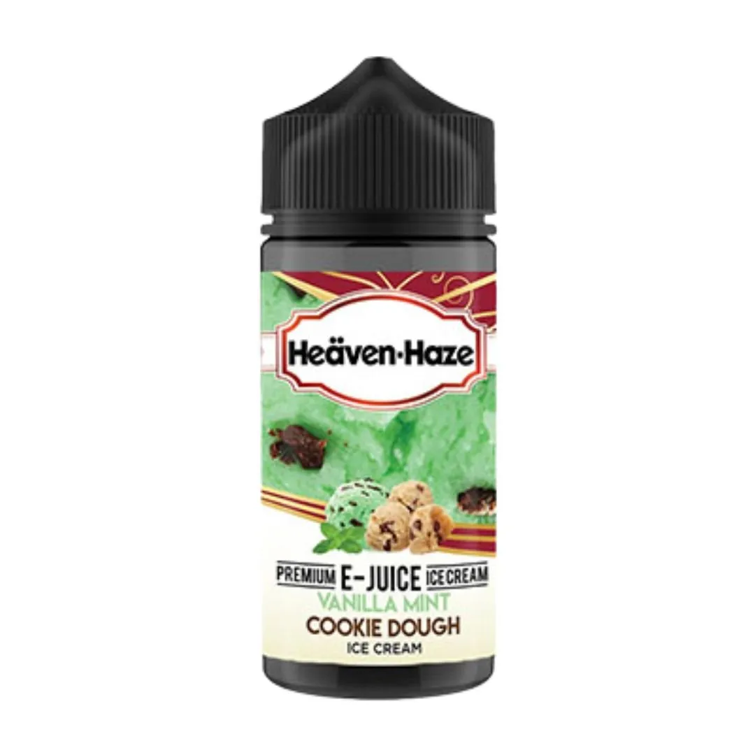 Vanilla Mint Cookie Dough Ice Cream by Heaven Haze 120ml E-Liquid