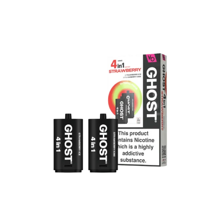Vapes Bars Ghost 4-in-1 Prefilled Pods | Any 4 for £18