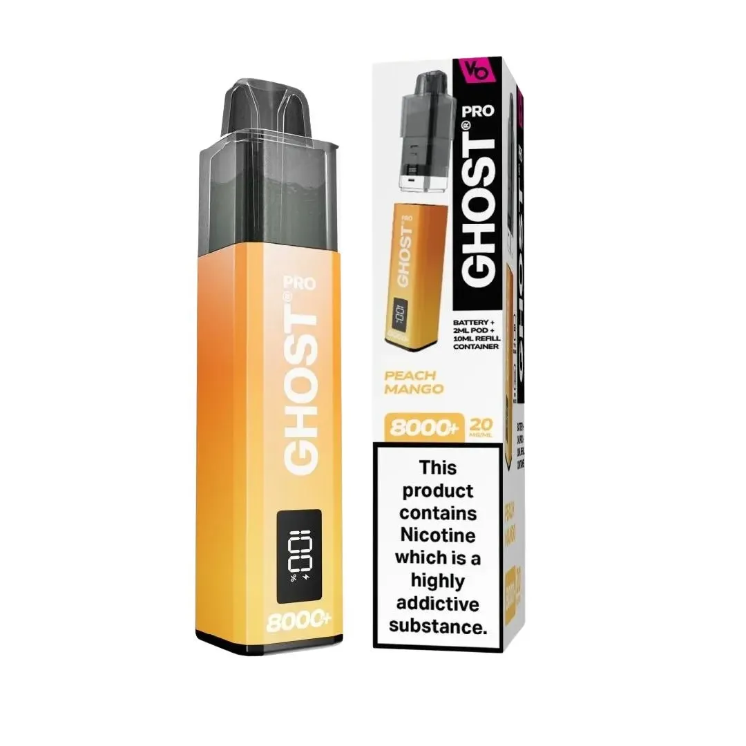 Vapes Bars Ghost Pro 8000 Prefilled Pods UK | Smoknic