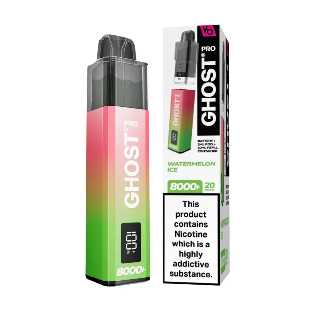 Vapes Bars Ghost Pro 8000 Prefilled Pods UK | Smoknic