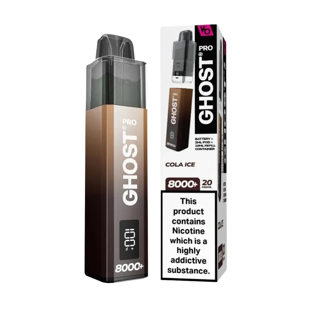 Vapes Bars Ghost Pro 8000 Prefilled Pods UK | Smoknic