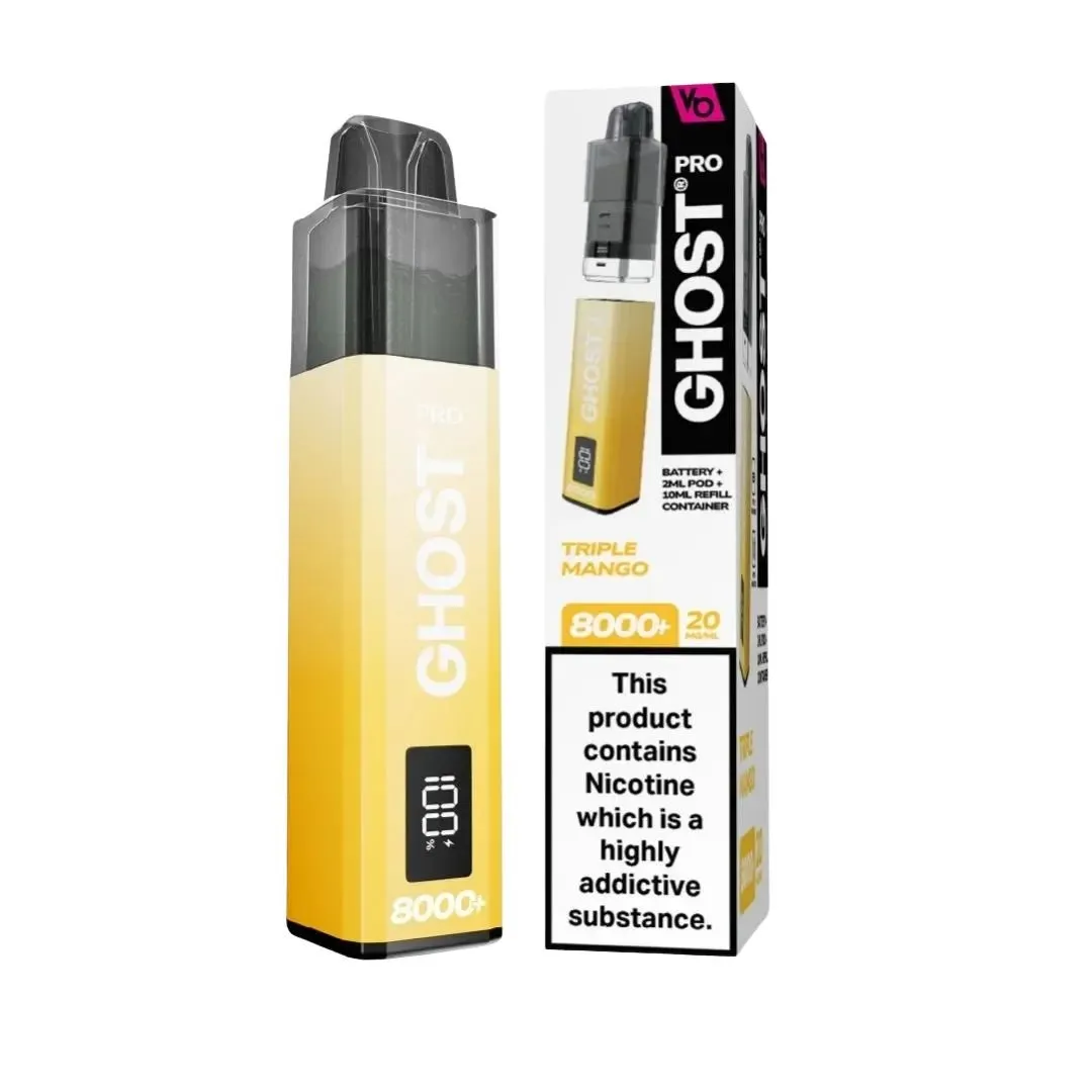 Vapes Bars Ghost Pro 8000 Prefilled Pods UK | Smoknic
