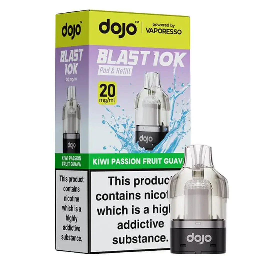 Vapooresso Dojo Blast 10K Puffs Refill Pods - £5.75