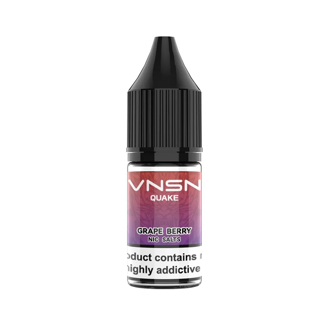 Buy VNSN Quake 10ml Nic Salt E-Liquid for £2.89