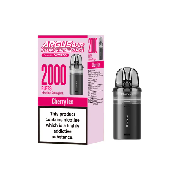 Argus Bar Neon 2k Replacement Pod | Starting From £4.39