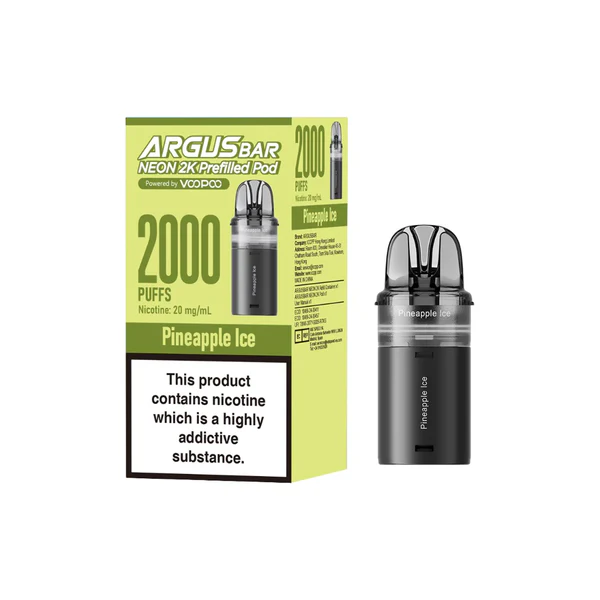 Argus Bar Neon 2k Replacement Pod | Starting From £4.39