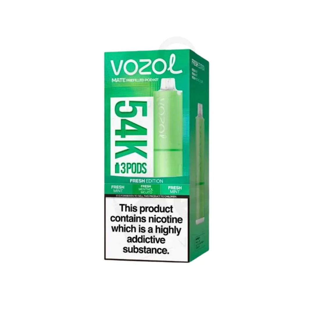 Vozol Mate 54K Prefilled Pod Vape Kit | £10.79 At Smoknic