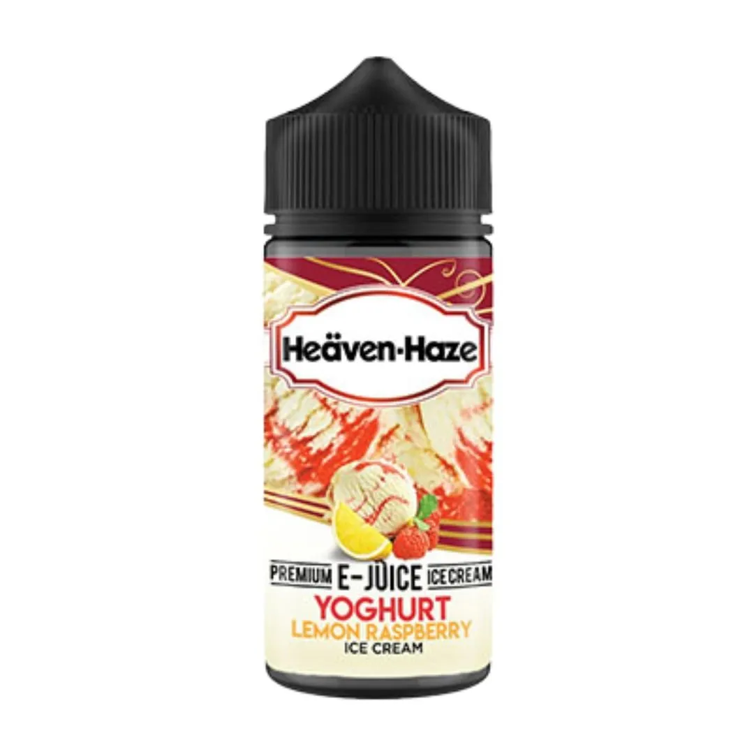 Yoghurt Lemon Raspberry Ice Cream by Heaven Haze 120ml E-Liquid